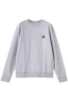 【メゾン キツネ/MAISON KITSUNE / MEN】の【MEN】FOX ヘッド レギュラー スウェット シャツ ライトグレーメランジ|ID:prp329100004658547