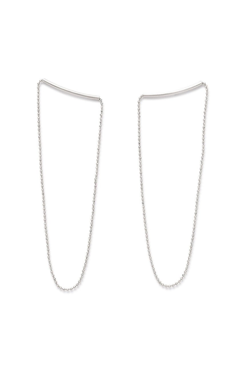 【アドーア/ADORE】のMELTING EARRINGS インテリア・キッズ・メンズ・レディースファッション・服の通販 founy(ファニー) 　ファッション　Fashion　レディースファッション　Fashion for Women　ジュエリー　Jewelry　ファッションリング　Fashion Rings　イヤリング・フープ・ドロップタイプ　Hoop, Drop & Clip Earrings　イヤリング　Earrings　チェーン　Chain, Chain Strap　シルバー|ID: prp329100004660060 ipo3291000000035863334