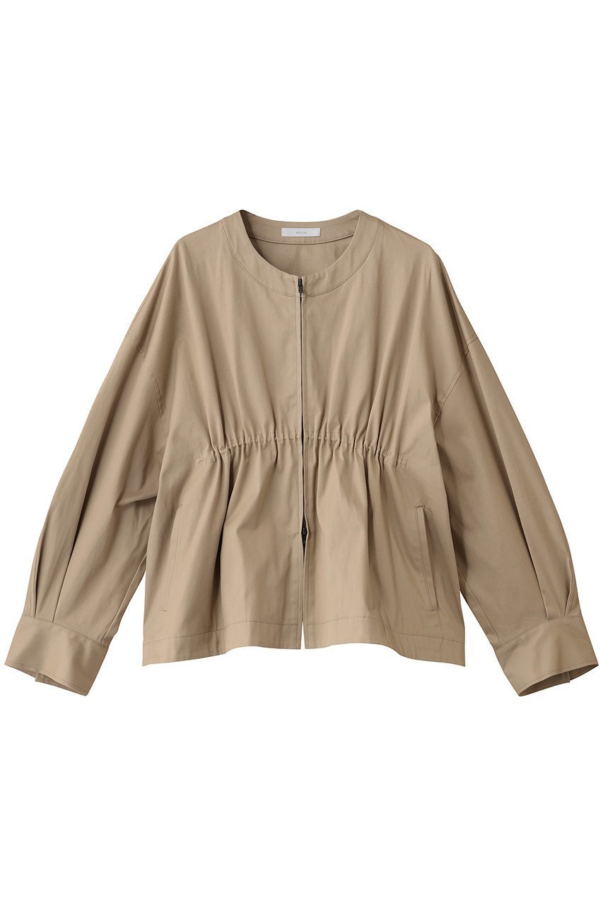 【エブール/ebure】の【店舗限定】ハイカウントチノ ギャザージャケット 人気、トレンドファッション・服の通販 founy(ファニー) 　ファッション　Fashion　レディースファッション　Fashion for Women　アウター　Coat / Outerwear Collection　レディースジャケット・軽アウター　Jackets　おすすめ　Recommended / Our Picks　ギャザー　Gathered, Ruffled　ジャケット　Jacket, Outerwear　バランス　Balance, Style Balance　ボトム　Bottoms, Lower Wear　 other-1|ID: prp329100004660071 ipo3291000000035492992