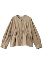 【エブール/ebure】の【店舗限定】ハイカウントチノ ギャザージャケット ベージュ|ID:prp329100004660071