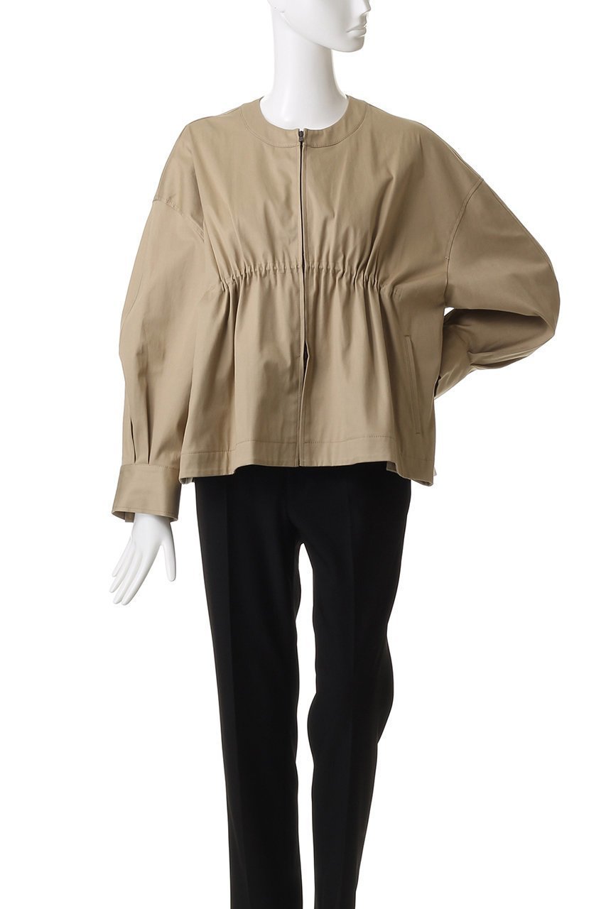 【エブール/ebure】の【店舗限定】ハイカウントチノ ギャザージャケット 人気、トレンドファッション・服の通販 founy(ファニー) 　ファッション　Fashion　レディースファッション　Fashion for Women　アウター　Coat / Outerwear Collection　レディースジャケット・軽アウター　Jackets　おすすめ　Recommended / Our Picks　ギャザー　Gathered, Ruffled　ジャケット　Jacket, Outerwear　バランス　Balance, Style Balance　ボトム　Bottoms, Lower Wear　other-2|ID: prp329100004660071 ipo3291000000035492996
