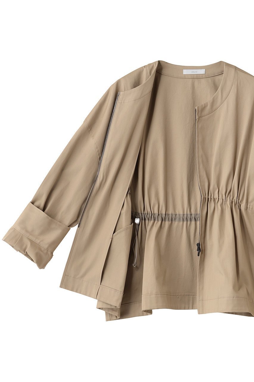 【エブール/ebure】の【店舗限定】ハイカウントチノ ギャザージャケット 人気、トレンドファッション・服の通販 founy(ファニー) 　ファッション　Fashion　レディースファッション　Fashion for Women　アウター　Coat / Outerwear Collection　レディースジャケット・軽アウター　Jackets　おすすめ　Recommended / Our Picks　ギャザー　Gathered, Ruffled　ジャケット　Jacket, Outerwear　バランス　Balance, Style Balance　ボトム　Bottoms, Lower Wear　other-6|ID: prp329100004660071 ipo3291000000035493001