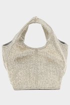 【ル フィル/LE PHIL】のBEADS EMB BAG M シルバー|ID: prp329100004660077 ipo3291000000036205502