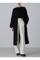 【アドーア/ADORE】のインビジブルアウター 人気、トレンドファッション・服の通販 founy(ファニー) ファッション Fashion レディースファッション Fashion for Women アウター Coat / Outerwear Collection コート・ロングコート・ピーコート Long Coats, Peacoats & More エレガント 上品 Elegant パッチ Patch, Appliqué フロント Front, Front Design ポケット Pocket, Pocket Detail ヨーク Yoke, Yoke Design ロング Long, Long-Length thumbnail ブラック|ID: prp329100004660148 ipo3291000000033725300