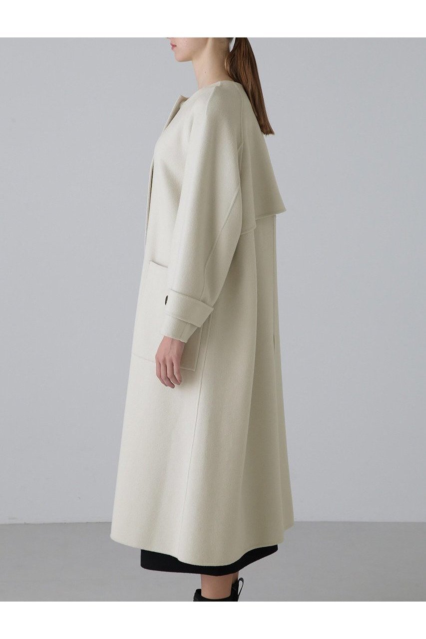 【アドーア/ADORE】のインビジブルアウター 人気、トレンドファッション・服の通販 founy(ファニー) 　ファッション　Fashion　レディースファッション　Fashion for Women　アウター　Coat / Outerwear Collection　コート・ロングコート・ピーコート　Long Coats, Peacoats & More　エレガント 上品　Elegant　パッチ　Patch, Appliqué　フロント　Front, Front Design　ポケット　Pocket, Pocket Detail　ヨーク　Yoke, Yoke Design　ロング　Long, Long-Length　other-4|ID: prp329100004660148 ipo3291000000033725305