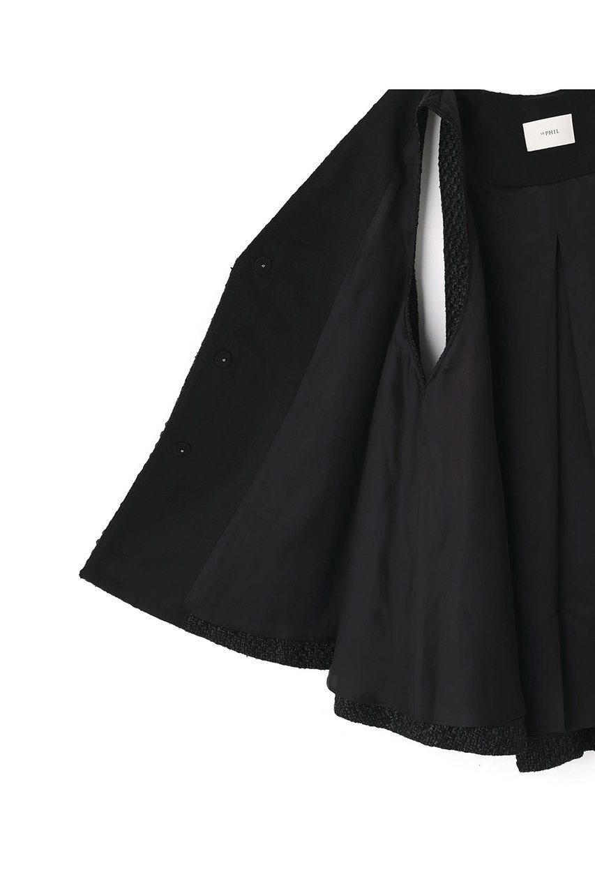 【ル フィル/LE PHIL】のLINTONツイード 人気、トレンドファッション・服の通販 founy(ファニー) 　ファッション　Fashion　レディースファッション　Fashion for Women　アウター　Coat / Outerwear Collection　レディースジャケット・軽アウター　Jackets　インナー　Innerwear　エレガント 上品　Elegant　ジャケット　Jacket, Outerwear　スタンダード　Standard, Basic　ツイード　Twill, Twill Weave　ノースリーブ　Sleeveless, No-Sleeve　フレア　Flare, Flared　ロング　Long, Long-Length　再入荷　Restock / Back in Stock　other-6|ID: prp329100004660151 ipo3291000000033725324