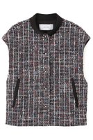 【アドーア/ADORE】のトリコロールツィードジャケット 人気、トレンドファッション・服の通販 founy(ファニー) ファッション Fashion レディースファッション Fashion for Women アウター Coat / Outerwear Collection レディースジャケット・軽アウター Jackets サテン Satin, Glossy Fabric ジャケット Jacket, Outerwear ツイード／ツィード Choker, Choker Necklace ツイード Twill, Twill Weave ミックス Mix, Mixed Style ルーズ Loose, Oversized 再入荷 Restock / Back in Stock |ID:prp329100004660153