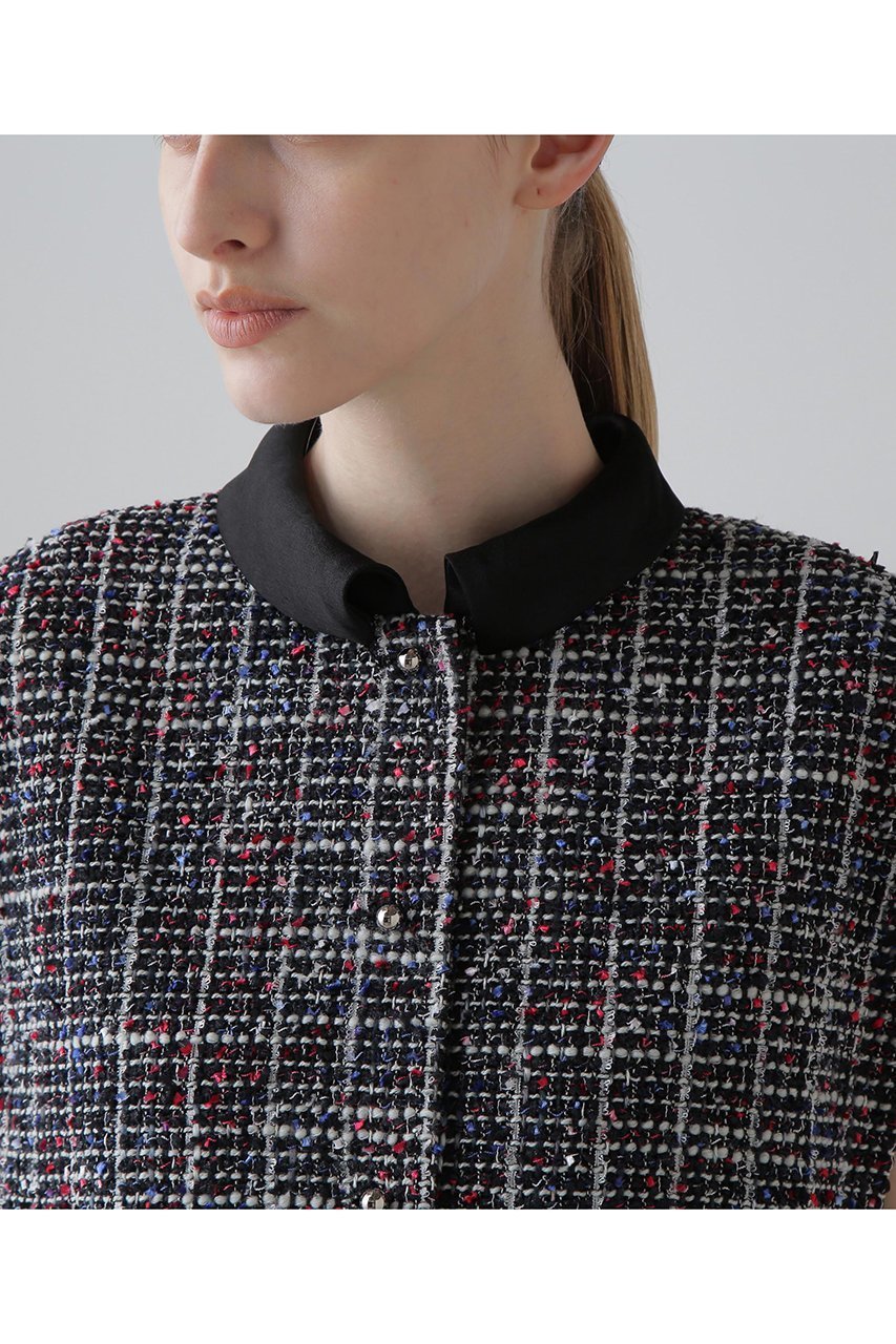 【アドーア/ADORE】のトリコロールツィードジャケット 人気、トレンドファッション・服の通販 founy(ファニー) 　ファッション　Fashion　レディースファッション　Fashion for Women　アウター　Coat / Outerwear Collection　レディースジャケット・軽アウター　Jackets　サテン　Satin, Glossy Fabric　ジャケット　Jacket, Outerwear　ツイード／ツィード　Choker, Choker Necklace　ツイード　Twill, Twill Weave　ミックス　Mix, Mixed Style　ルーズ　Loose, Oversized　再入荷　Restock / Back in Stock　other-6|ID: prp329100004660153 ipo3291000000033725338