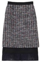 【アドーア/ADORE】のトリコロールツィードスカート 人気、トレンドファッション・服の通販 founy(ファニー) ファッション Fashion レディースファッション Fashion for Women スカート Skirts ロングスカート Long Skirts / Maxi & Midi Skirts サテン Satin, Glossy Fabric シンプル Simple, Minimal ジャケット Jacket, Outerwear セットアップ Set-Up, Coordinated Outfit ツイード／ツィード Choker, Choker Necklace ツイード Twill, Twill Weave ロング Long, Long-Length エレガント 上品 Elegant 再入荷 Restock / Back in Stock |ID:prp329100004660174