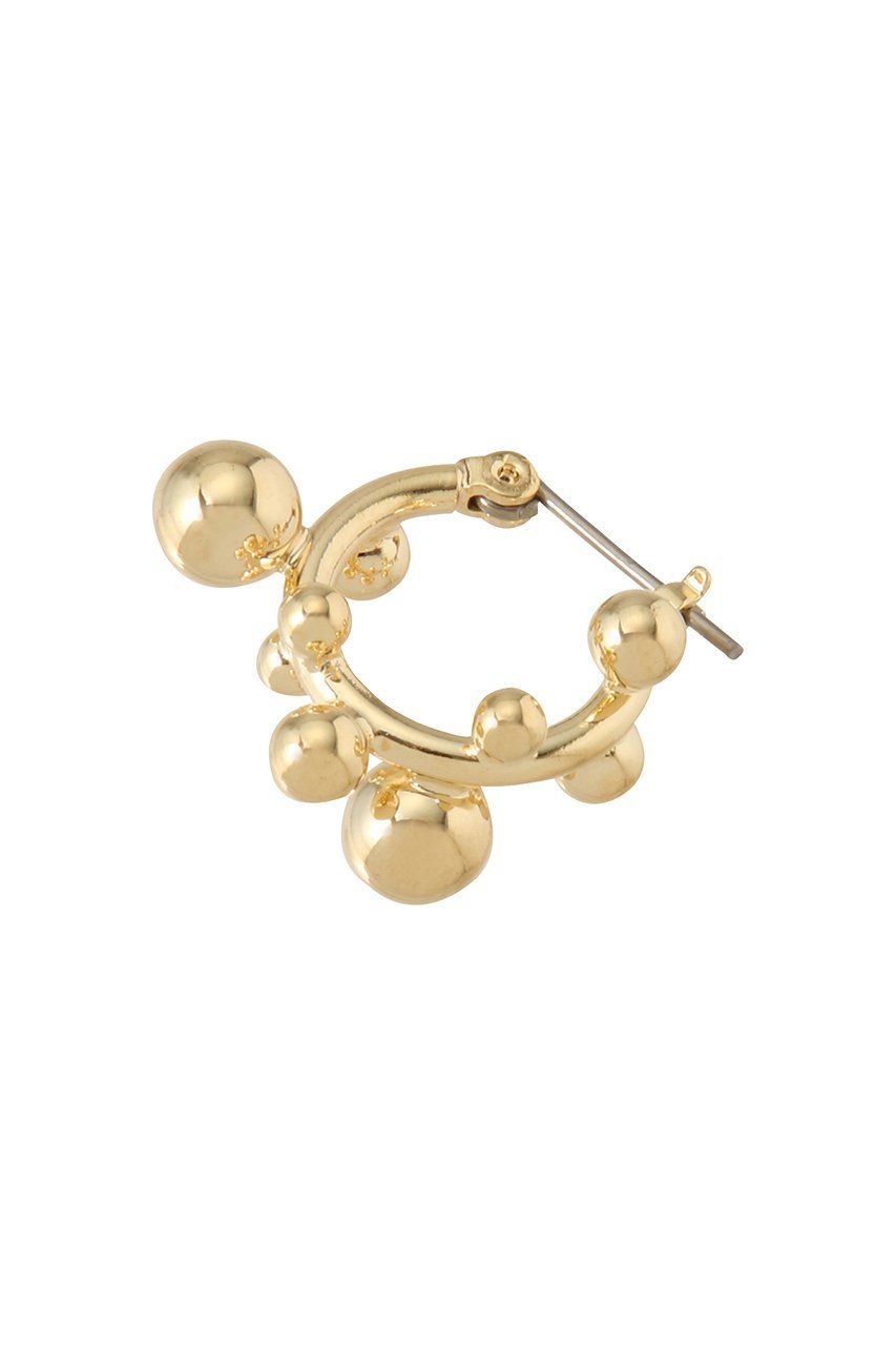 【ランバン オン ブルー/LANVIN en Bleu】のメタルボールピアス 人気、トレンドファッション・服の通販 founy(ファニー) 　ファッション　Fashion　レディースファッション　Fashion for Women　ジュエリー　Jewelry　ファッションリング　Fashion Rings　イヤリング・フープ・ドロップタイプ　Hoop, Drop & Clip Earrings　イヤリング　Earrings　クール　Cool, Chic　シルバー　Silver, Metallic Silver　フープ　Hoop, Hoop Earrings　メタル　Metal, Metal Parts　ランダム　Random, Irregular　other-2|ID: prp329100004664764 ipo3291000000035948041