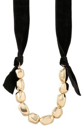 【ランバン オン ブルー/LANVIN en Bleu】 ベルベットリボンメタルネックレス人気、トレンドファッション・服の通販 founy(ファニー) ファッション Fashion レディースファッション Fashion for Women ジュエリー Jewelry ネックレス Necklaces & Pendants チェーン Chain, Chain Strap ドッキング Docking, Mixed Material ネックレス Necklace, Pendant Necklace ベルベット Velvet, Velvety リボン Ribbon, Bow ロング Long, Long-Length |ID:prp329100004664766