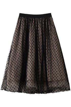【コルコバード/CORCOVADO】 チュールドットフロッキースカート人気、トレンドファッション・服の通販 founy(ファニー) ファッション Fashion レディースファッション Fashion for Women スカート Skirts ケミカル Chemical, Chemical Wash チュール Tulip, Tulip Motif ドット Polka Dot, Dot Pattern プリント Print, Printed Pattern レース Lace, Lace Fabric 人気 Popular, Best Seller 定番 Standard, Basic Item |ID:prp329100004664778