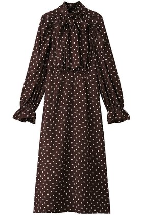 【コルコバード/CORCOVADO】 ドットプリントショコラドレス人気、トレンドファッション・服の通販 founy(ファニー) ファッション Fashion レディースファッション Fashion for Women ワンピース Dresses フォーマル・パーティードレス・結婚式用ドレス Elegant & Casual Dresses チュニック Tunic Tops & Dresses 2025年 2025 2025-2026秋冬・A/W Autumn/Winter 2025–26 AW25–26 クラシック Classic, Timeless Style チュニック Tunic, Long Top トレンド Trend, Trending Now ドット Polka Dot, Dot Pattern ドレス Dress, One-Piece プリント Print, Printed Pattern 今季 This Season, Current Season A/W・秋冬 Autumn/Winter |ID:prp329100004664780