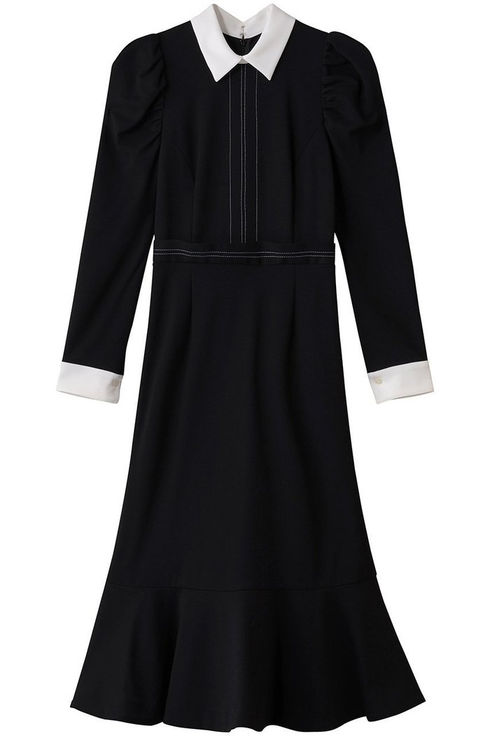 【コルコバード/CORCOVADO】の白襟リトルブラックドレス インテリア・キッズ・メンズ・レディースファッション・服の通販 founy(ファニー) https://founy.com/ ファッション Fashion レディースファッション Fashion for Women ワンピース Dresses フォーマル・パーティードレス・結婚式用ドレス Elegant & Casual Dresses チュニック Tunic Tops & Dresses 2025年 2025 2025-2026秋冬・A/W Autumn/Winter 2025–26 AW25–26 エレガント 上品 Elegant オケージョン Occasion Wear チュニック Tunic, Long Top ドレス Dress, One-Piece ビジネス 仕事 通勤 Business / Work / Commuting フォルム Silhouette, Form マーメイド Mermaid, Fishtail Silhouette A/W・秋冬 Autumn/Winter |ID: prp329100004664781 ipo3291000000033743885
