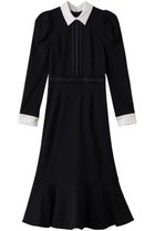 【コルコバード/CORCOVADO】の白襟リトルブラックドレス 人気、トレンドファッション・服の通販 founy(ファニー) ファッション Fashion レディースファッション Fashion for Women ワンピース Dresses フォーマル・パーティードレス・結婚式用ドレス Elegant & Casual Dresses チュニック Tunic Tops & Dresses エレガント 上品 Elegant オケージョン Occasion Wear チュニック Tunic, Long Top ドレス Dress, One-Piece ビジネス 仕事 通勤 Business / Work / Commuting フォルム Silhouette, Form マーメイド Mermaid, Fishtail Silhouette thumbnail ブラック|ID: prp329100004664781 ipo3291000000035585039