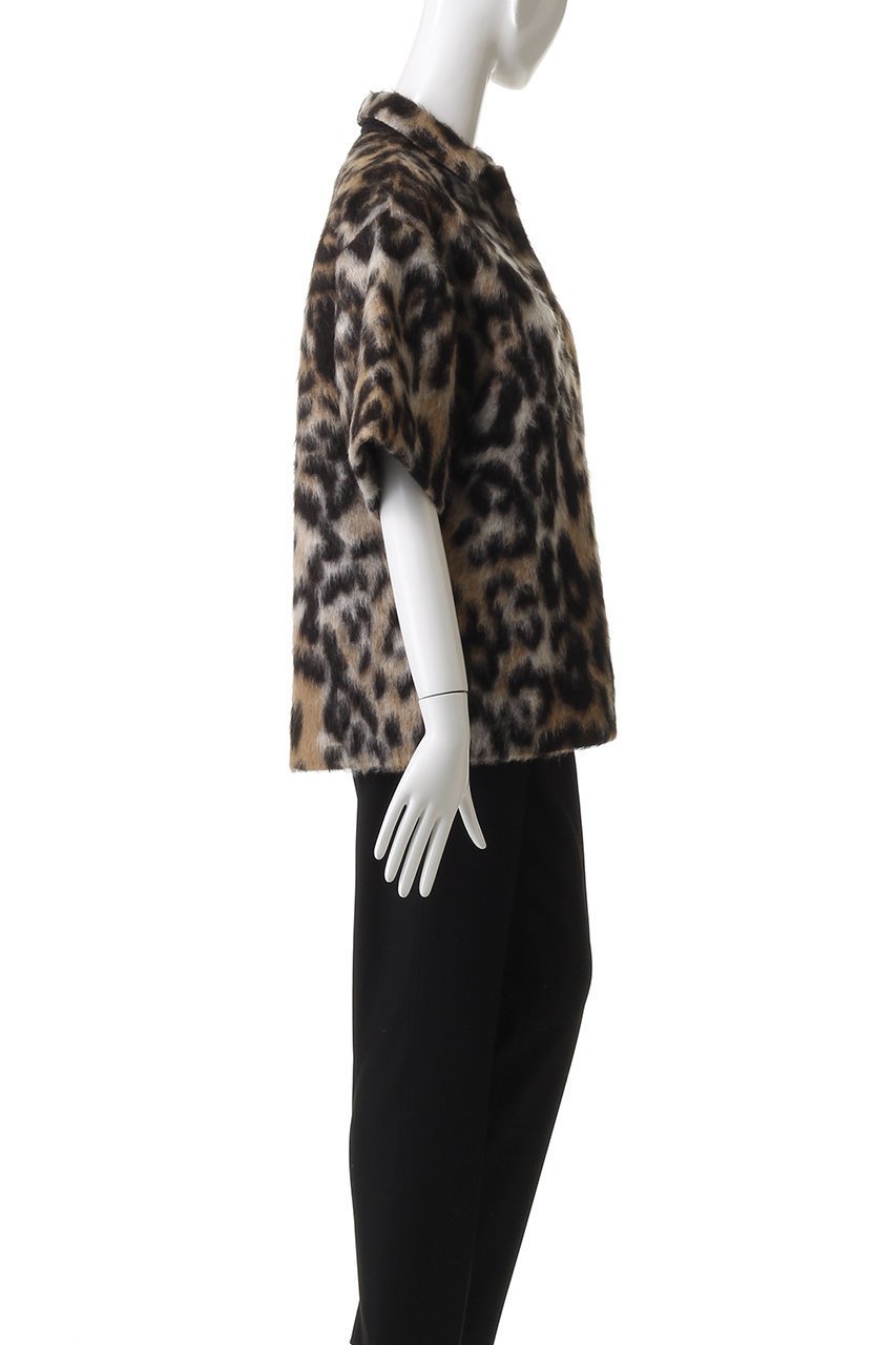 【ヌメロ ヴェントゥーノ/N°21】のレオパード ポロトップス 人気、トレンドファッション・服の通販 founy(ファニー) 　ファッション　Fashion　レディースファッション　Fashion for Women　トップス・カットソー　Cut & Sew Tops　シャツ・ブラウス・オフィスカジュアル　Elegant Blouses & Button-Ups　ポロシャツ・きれいめカジュアル　Smart-Casual Polo Tops　おすすめ　Recommended / Our Picks　シンプル　Simple, Minimal　ハイネック　High Neck, Mock Neck　ボトム　Bottoms, Lower Wear　ポロシャツ　Polo Shirt, Collared Tee　リアル　Real, Realistic　レオパード　Leopard, Animal Print　other-3|ID: prp329100004664789 ipo3291000000035415056