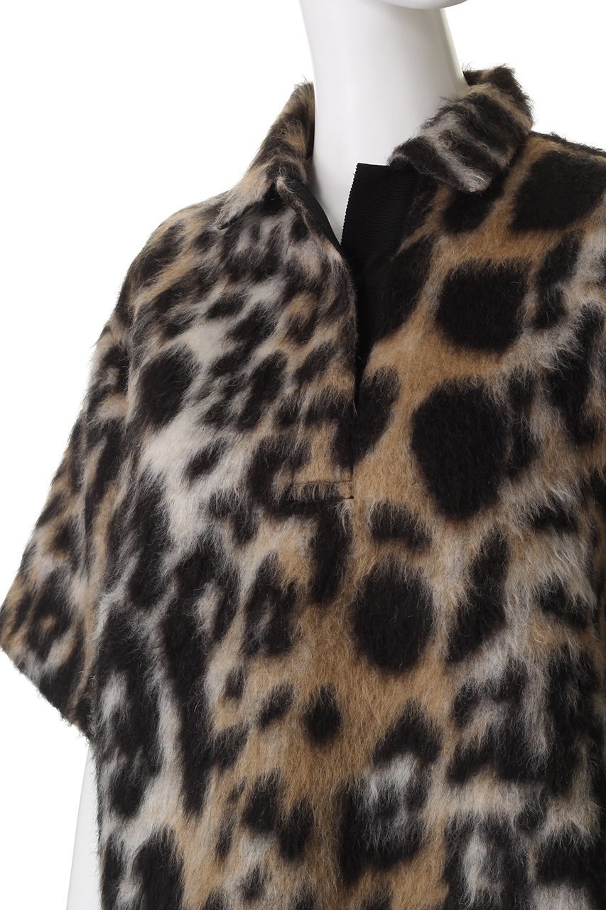 【ヌメロ ヴェントゥーノ/N°21】のレオパード ポロトップス 人気、トレンドファッション・服の通販 founy(ファニー) 　ファッション　Fashion　レディースファッション　Fashion for Women　トップス・カットソー　Cut & Sew Tops　シャツ・ブラウス・オフィスカジュアル　Elegant Blouses & Button-Ups　ポロシャツ・きれいめカジュアル　Smart-Casual Polo Tops　おすすめ　Recommended / Our Picks　シンプル　Simple, Minimal　ハイネック　High Neck, Mock Neck　ボトム　Bottoms, Lower Wear　ポロシャツ　Polo Shirt, Collared Tee　リアル　Real, Realistic　レオパード　Leopard, Animal Print　other-5|ID: prp329100004664789 ipo3291000000035415059