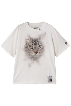【メゾン ミハラヤスヒロ/Maison MIHARA YASUHIRO】 CAT PRINTED Tシャツ人気、トレンドファッション・服の通販 founy(ファニー) ファッション Fashion レディースファッション Fashion for Women トップス・カットソー Cut & Sew Tops シャツ・ブラウス・オフィスカジュアル Elegant Blouses & Button-Ups ロングTシャツ・Tシャツ Longline T-Shirts & Tees カットソー・ベーシックTシャツ Cut-and-Sewn Tops / Stretch Tees & Basics ショート Short, Short Length スリーブ Sleeve, Long Sleeve / Short Sleeve バランス Balance, Style Balance フロント Front, Front Design ボトム Bottoms, Lower Wear 新作・新入荷 New Arrivals / New In |ID:prp329100004664793