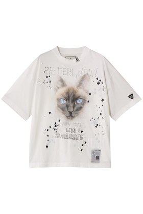 【メゾン ミハラヤスヒロ/Maison MIHARA YASUHIRO】 EMBELLISHED DISTRESSED Tシャツ人気、トレンドファッション・服の通販 founy(ファニー) ファッション Fashion レディースファッション Fashion for Women トップス・カットソー Cut & Sew Tops シャツ・ブラウス・オフィスカジュアル Elegant Blouses & Button-Ups ロングTシャツ・Tシャツ Longline T-Shirts & Tees カットソー・ベーシックTシャツ Cut-and-Sewn Tops / Stretch Tees & Basics ショート Short, Short Length シンプル Simple, Minimal ストーン Stone, Gem-Like スリーブ Sleeve, Long Sleeve / Short Sleeve ダメージ Distressed, Destroyed フロント Front, Front Design ボトム Bottoms, Lower Wear 新作・新入荷 New Arrivals / New In |ID:prp329100004664795