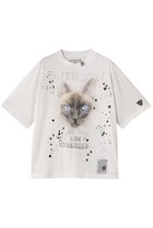 【メゾン ミハラヤスヒロ/Maison MIHARA YASUHIRO】のEMBELLISHED DISTRESSED Tシャツ ホワイト|ID:prp329100004664795