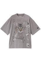 【メゾン ミハラヤスヒロ/Maison MIHARA YASUHIRO】のEMBELLISHED DISTRESSED Tシャツ グレー|ID:prp329100004664795