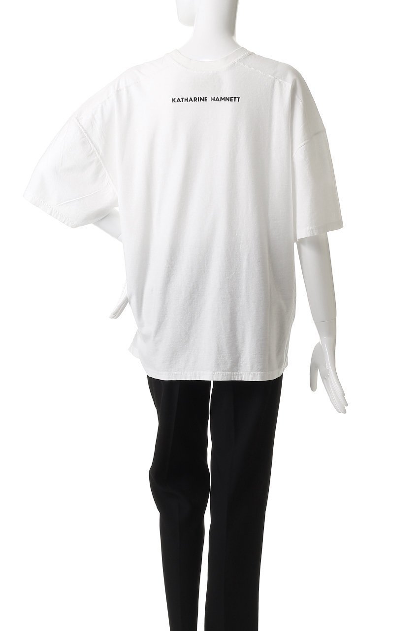 【キャサリンハムネット/KATHARINE HAMNETT LONDON】の【UNISEX】「DAIAMOND DOG」デヴィッド・ボウイ コラボレーションTシャツ 人気、トレンドファッション・服の通販 founy(ファニー) 　ファッション　Fashion　レディースファッション　Fashion for Women　トップス・カットソー　Cut & Sew Tops　シャツ・ブラウス・オフィスカジュアル　Elegant Blouses & Button-Ups　ロングTシャツ・Tシャツ　Longline T-Shirts & Tees　カットソー・ベーシックTシャツ　Cut-and-Sewn Tops / Stretch Tees & Basics　ユニセックス　Unisex, Genderless　ショート　Short, Short Length　スリーブ　Sleeve, Long Sleeve / Short Sleeve　ワーク　Workwear, Utility Style　ヴィンテージ　Vintage Style　犬　Dog　other-4|ID: prp329100004664801 ipo3291000000035784079