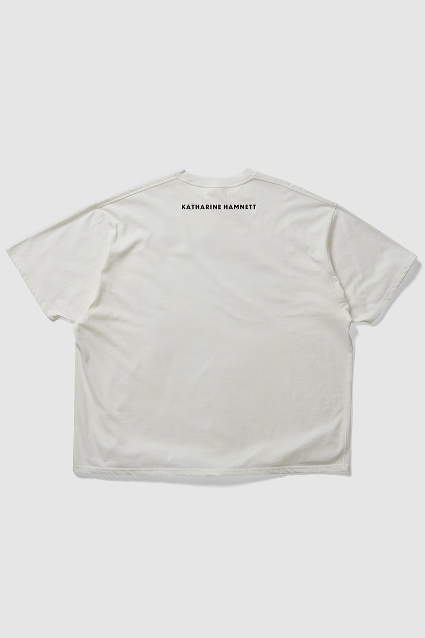 【キャサリンハムネット/KATHARINE HAMNETT LONDON】の【UNISEX】「STATION TO STATION」デヴィッド・ボウイ コラボレーションTシャツ 人気、トレンドファッション・服の通販 founy(ファニー) 　ファッション　Fashion　レディースファッション　Fashion for Women　トップス・カットソー　Cut & Sew Tops　シャツ・ブラウス・オフィスカジュアル　Elegant Blouses & Button-Ups　ロングTシャツ・Tシャツ　Longline T-Shirts & Tees　カットソー・ベーシックTシャツ　Cut-and-Sewn Tops / Stretch Tees & Basics　ユニセックス　Unisex, Genderless　ショート　Short, Short Length　ジャケット　Jacket, Outerwear　スリーブ　Sleeve, Long Sleeve / Short Sleeve　ヴィンテージ　Vintage Style　新作・新入荷　New Arrivals / New In　other-2|ID: prp329100004664802 ipo3291000000033744018