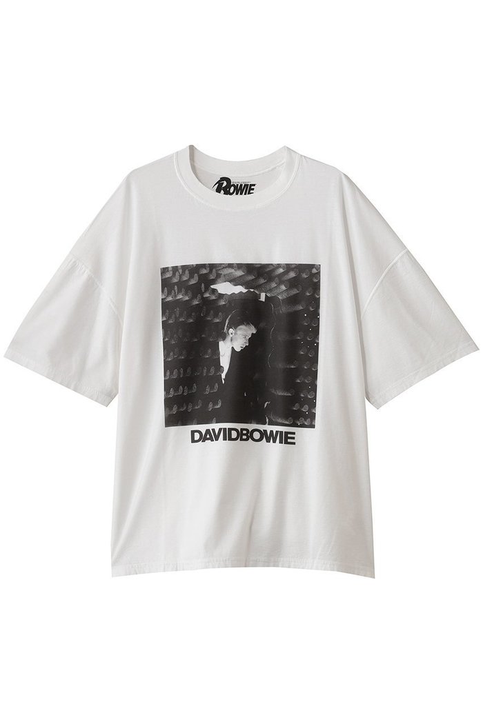 【キャサリンハムネット/KATHARINE HAMNETT LONDON】の【UNISEX】「STATION TO STATION」デヴィッド・ボウイ コラボレーションTシャツ インテリア・キッズ・メンズ・レディースファッション・服の通販 founy(ファニー) https://founy.com/ ファッション Fashion レディースファッション Fashion for Women トップス・カットソー Cut & Sew Tops シャツ・ブラウス・オフィスカジュアル Elegant Blouses & Button-Ups ロングTシャツ・Tシャツ Longline T-Shirts & Tees カットソー・ベーシックTシャツ Cut-and-Sewn Tops / Stretch Tees & Basics ユニセックス Unisex, Genderless ショート Short, Short Length ジャケット Jacket, Outerwear スリーブ Sleeve, Long Sleeve / Short Sleeve ヴィンテージ Vintage Style |ID: prp329100004664802 ipo3291000000035784081
