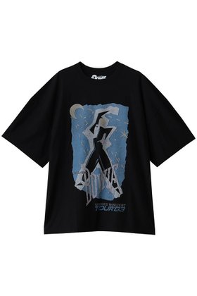 【キャサリンハムネット/KATHARINE HAMNETT LONDON】 【UNISEX】「LET S DANCE」デヴィッド・ボウイ コラボレーションTシャツ人気、トレンドファッション・服の通販 founy(ファニー) ファッション Fashion レディースファッション Fashion for Women トップス・カットソー Cut & Sew Tops シャツ・ブラウス・オフィスカジュアル Elegant Blouses & Button-Ups ロングTシャツ・Tシャツ Longline T-Shirts & Tees カットソー・ベーシックTシャツ Cut-and-Sewn Tops / Stretch Tees & Basics ユニセックス Unisex, Genderless コラボ Collaboration, Collab ショート Short, Short Length ジャケット Jacket, Outerwear スリーブ Sleeve, Long Sleeve / Short Sleeve ヴィンテージ Vintage Style |ID:prp329100004664804