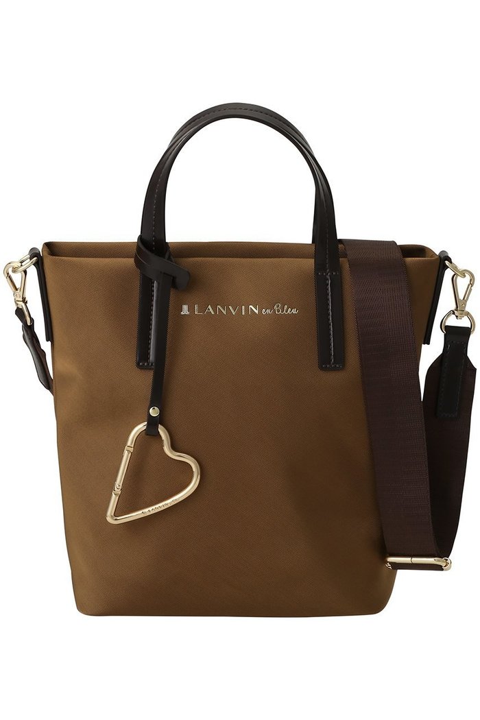 【ランバン オン ブルー/LANVIN en Bleu】のマルク ハートカラビナ小トート 484211 インテリア・キッズ・メンズ・レディースファッション・服の通販 founy(ファニー) https://founy.com/ ファッション Fashion レディースファッション Fashion for Women バッグ Bags シンプル Simple, Minimal モチーフ Motif, Design Theme エレガント 上品 Elegant |ID: prp329100004664815 ipo3291000000036128165