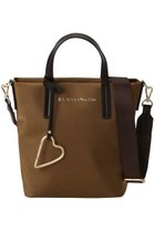 【ランバン オン ブルー/LANVIN en Bleu】のマルク ハートカラビナ小トート 484211 キャメル|ID: prp329100004664815 ipo3291000000036128167