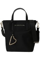 【ランバン オン ブルー/LANVIN en Bleu】のマルク ハートカラビナ小トート 484211 ブラック|ID: prp329100004664815 ipo3291000000036128170
