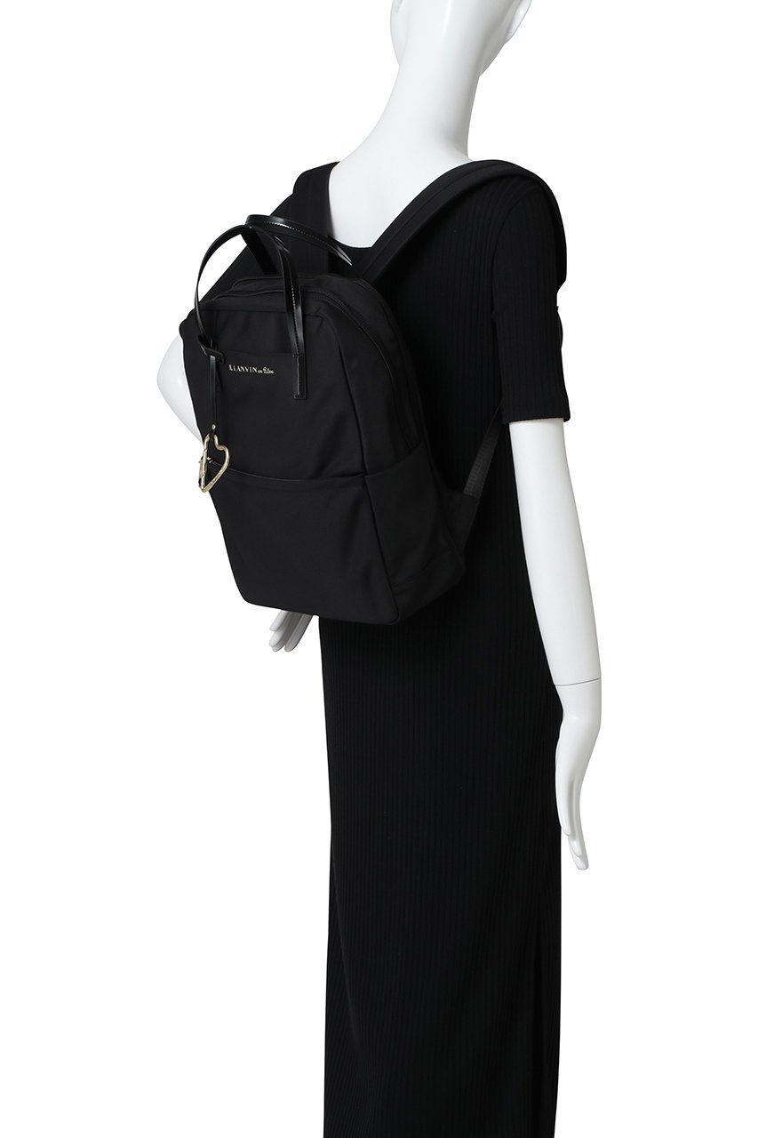 【ランバン オン ブルー/LANVIN en Bleu】のマルク ハートカラビナリュック 484214 人気、トレンドファッション・服の通販 founy(ファニー) 　ファッション　Fashion　レディースファッション　Fashion for Women　バッグ　Bags　シンプル　Simple, Minimal　ポケット　Pocket, Pocket Detail　リュック　Backpack, Rucksack　新作・新入荷　New Arrivals / New In　other-2|ID: prp329100004664816 ipo3291000000033744089