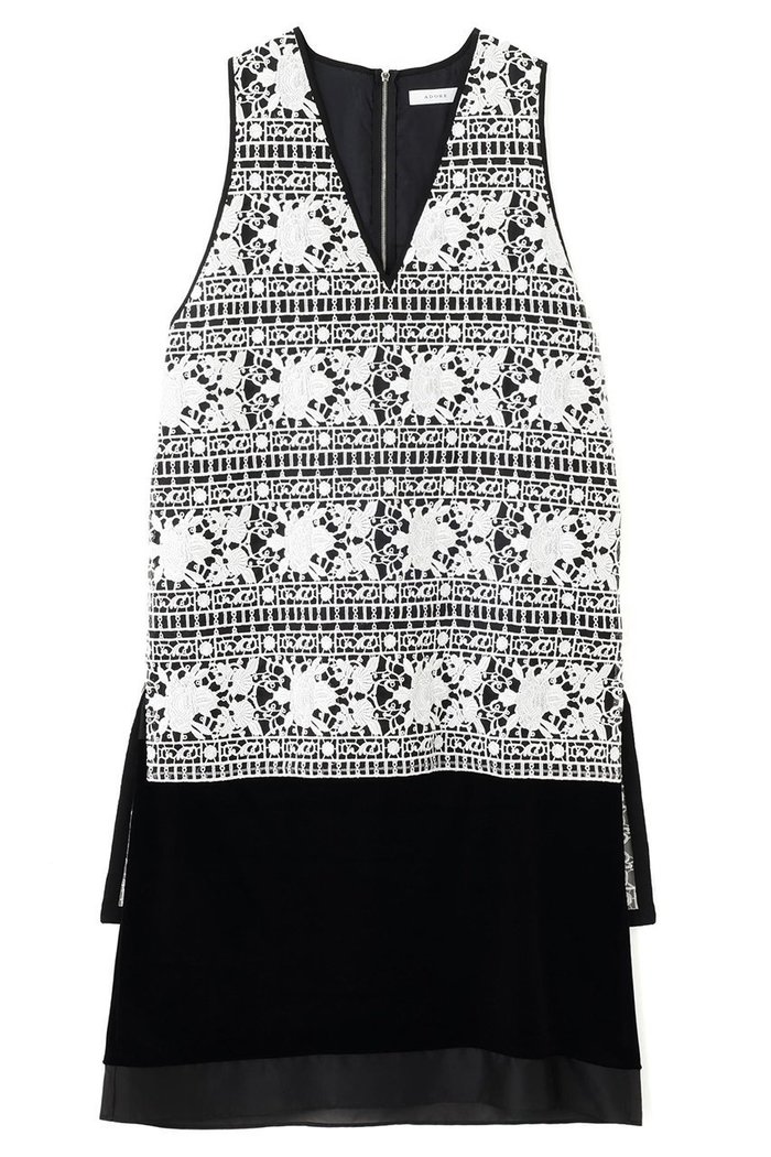 【アドーア/ADORE】のリュクスオーナメントレースワンピース インテリア・キッズ・メンズ・レディースファッション・服の通販 founy(ファニー) https://founy.com/ ファッション Fashion レディースファッション Fashion for Women ワンピース Dresses チュニック Tunic Tops & Dresses なめらか Smooth, Silky Texture チュニック Tunic, Long Top ドレス Dress, One-Piece ベロア Velour, Soft Velvet モダン Modern, Contemporary レース Lace, Lace Fabric ロング Long, Long-Length エレガント 上品 Elegant |ID: prp329100004664818 ipo3291000000035694852