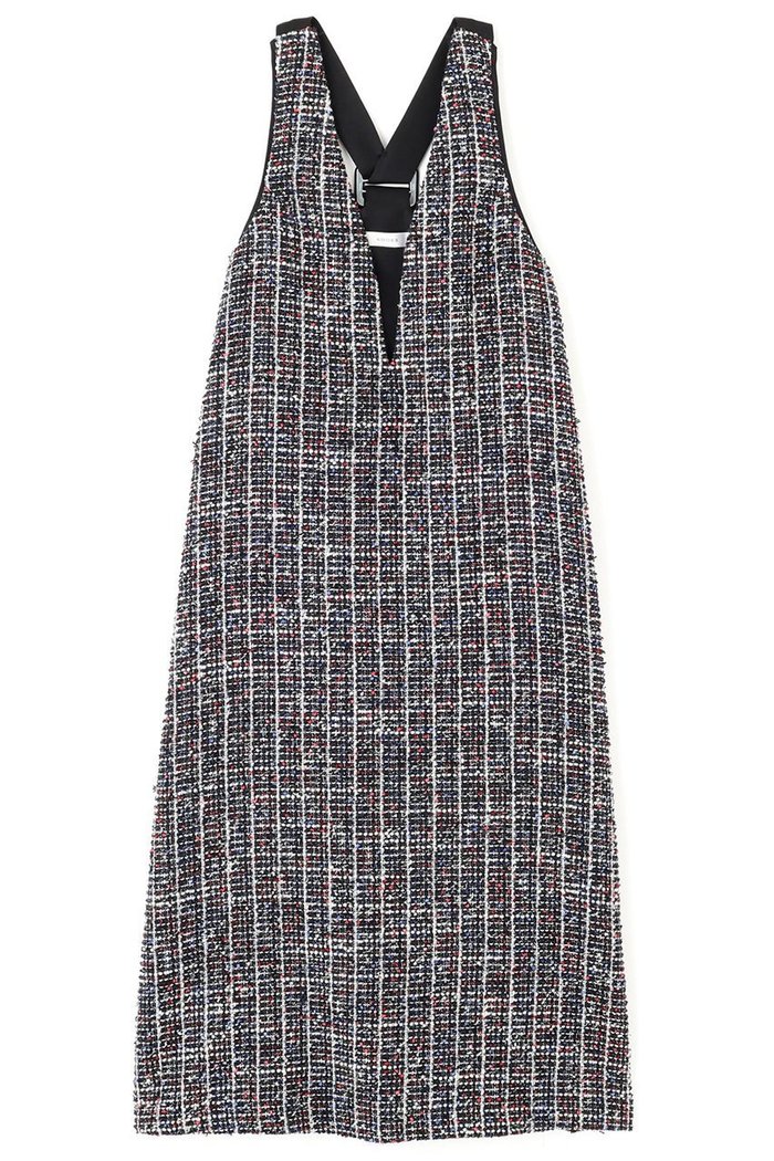【アドーア/ADORE】のトリコロールツィードワンピース インテリア・キッズ・メンズ・レディースファッション・服の通販 founy(ファニー) https://founy.com/ ファッション Fashion レディースファッション Fashion for Women ワンピース Dresses チュニック Tunic Tops & Dresses サテン Satin, Glossy Fabric ストレート Straight, Straight Cut チュニック Tunic, Long Top ツイード／ツィード Choker, Choker Necklace ロング Long, Long-Length 再入荷 Restock / Back in Stock |ID: prp329100004664820 ipo3291000000033744103