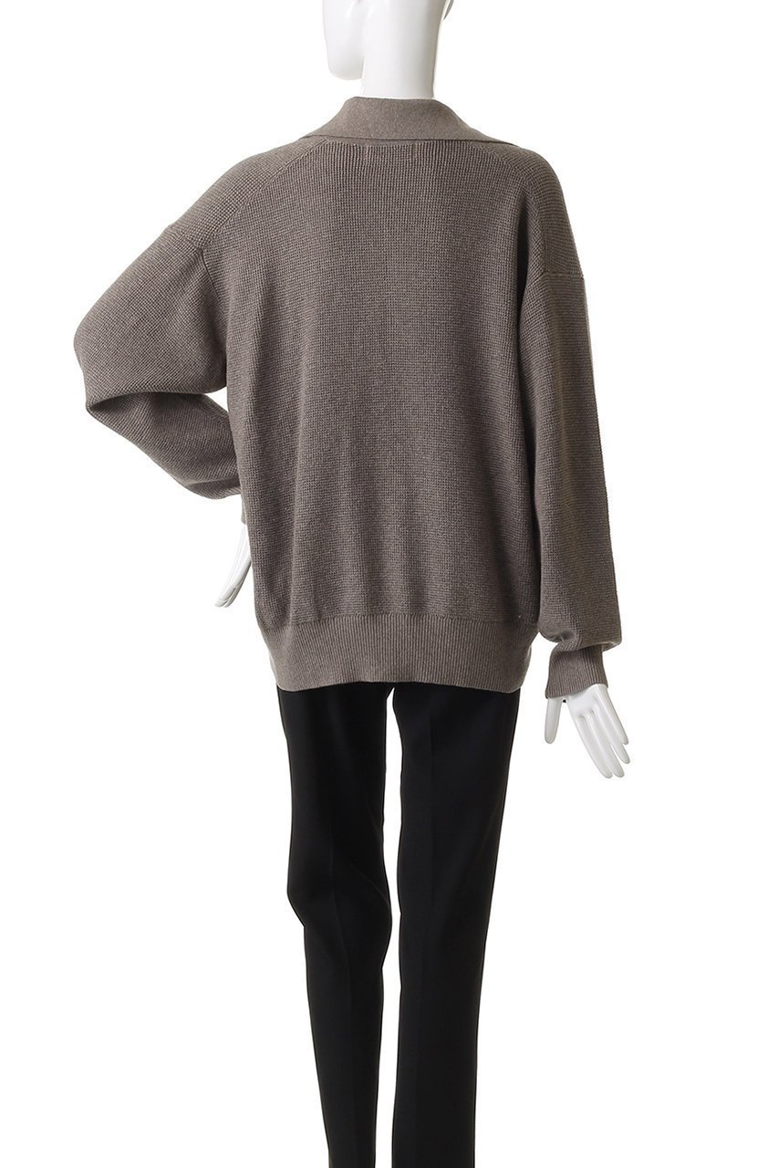 【ガリャルダガランテ/GALLARDAGALANTE】の【HERITANOVUM】ワッフルスッキパーニット 人気、トレンドファッション・服の通販 founy(ファニー) 　ファッション　Fashion　レディースファッション　Fashion for Women　トップス・カットソー　Cut & Sew Tops　ニット　Knit Tops & Sweaters　カジュアルプルオーバー・ニットトップス　Pullovers & Knit Tops / Casual Pullovers　おすすめ　Recommended / Our Picks　なめらか　Smooth, Silky Texture　エレガント 上品　Elegant　トレンド　Trend, Trending Now　other-4|ID: prp329100004664826 ipo3291000000035585108