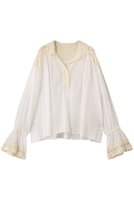 【ガリャルダガランテ/GALLARDAGALANTE】の【HERITANOVUM】クロシェットシャツ 人気、トレンドファッション・服の通販 founy(ファニー) ファッション Fashion レディースファッション Fashion for Women トップス・カットソー Cut & Sew Tops シャツ・ブラウス・オフィスカジュアル Elegant Blouses & Button-Ups クロシェ Crochet, Knitted Lace シアー Sheer, See-Through スリーブ Sleeve, Long Sleeve / Short Sleeve ロング Long, Long-Length 新作・新入荷 New Arrivals / New In |ID:prp329100004664827