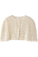 【ガリャルダガランテ/GALLARDAGALANTE】の【HERITANOVUM】クロシェットケープ 人気、トレンドファッション・服の通販 founy(ファニー) ファッション Fashion レディースファッション Fashion for Women トップス・カットソー Cut & Sew Tops ニット Knit Tops & Sweaters カーディガン・羽織り Layered Style Cardigans カーディガン Cardigan, Knitwear クロシェ Crochet, Knitted Lace ジャケット Jacket, Outerwear トレンド Trend, Trending Now 新作・新入荷 New Arrivals / New In |ID:prp329100004664832
