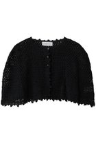 【ガリャルダガランテ/GALLARDAGALANTE】の【HERITANOVUM】クロシェットケープ 人気、トレンドファッション・服の通販 founy(ファニー) ファッション Fashion レディースファッション Fashion for Women トップス・カットソー Cut & Sew Tops ニット Knit Tops & Sweaters カーディガン・羽織り Layered Style Cardigans カーディガン Cardigan, Knitwear クロシェ Crochet, Knitted Lace ジャケット Jacket, Outerwear トレンド Trend, Trending Now 再入荷 Restock / Back in Stock thumbnail ブラック|ID: prp329100004664832 ipo3291000000035784095