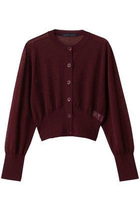 【マルティニーク/martinique】 シアーニットカーディガン人気、トレンドファッション・服の通販 founy(ファニー) ファッション Fashion レディースファッション Fashion for Women トップス・カットソー Cut & Sew Tops ニット Knit Tops & Sweaters カーディガン・羽織り Layered Style Cardigans カーディガン Cardigan, Knitwear シアー Sheer, See-Through フィット Fit, Slim Fit フロント Front, Front Design 新作・新入荷 New Arrivals / New In |ID:prp329100004664838