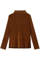 【ランバン オン ブルー/LANVIN en Bleu】のフロッキーチュールカットソー 人気、トレンドファッション・服の通販 founy(ファニー) ファッション Fashion レディースファッション Fashion for Women トップス・カットソー Cut & Sew Tops シャツ・ブラウス・オフィスカジュアル Elegant Blouses & Button-Ups ロングTシャツ・Tシャツ Longline T-Shirts & Tees カットソー・ベーシックTシャツ Cut-and-Sewn Tops / Stretch Tees & Basics カットソー Cut and Sewn Top シンプル Simple, Minimal スリーブ Sleeve, Long Sleeve / Short Sleeve ロング Long, Long-Length エレガント 上品 Elegant thumbnail キャメル|ID: prp329100004664846 ipo3291000000035585140