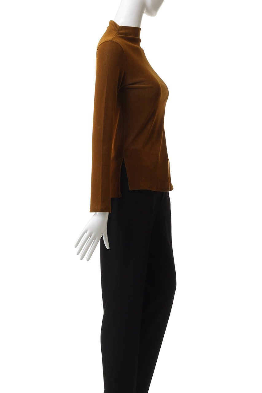 【ランバン オン ブルー/LANVIN en Bleu】のフロッキーチュールカットソー 人気、トレンドファッション・服の通販 founy(ファニー) 　ファッション　Fashion　レディースファッション　Fashion for Women　トップス・カットソー　Cut & Sew Tops　シャツ・ブラウス・オフィスカジュアル　Elegant Blouses & Button-Ups　ロングTシャツ・Tシャツ　Longline T-Shirts & Tees　カットソー・ベーシックTシャツ　Cut-and-Sewn Tops / Stretch Tees & Basics　カットソー　Cut and Sewn Top　シンプル　Simple, Minimal　スリーブ　Sleeve, Long Sleeve / Short Sleeve　ロング　Long, Long-Length　エレガント 上品　Elegant　other-3|ID: prp329100004664846 ipo3291000000035639418