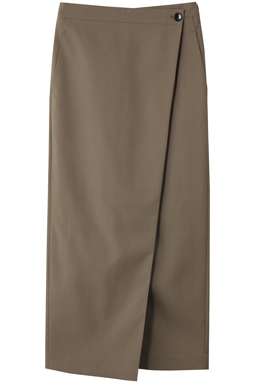 【プルミエ アロンディスモン/1er Arrondissement】のTWトロピカルラップスカート 人気、トレンドファッション・服の通販 founy(ファニー) 　ファッション　Fashion　レディースファッション　Fashion for Women　スカート　Skirts　ロングスカート　Long Skirts / Maxi & Midi Skirts　シンプル　Simple, Minimal　ラップ　Wrap, Wrap Design　ロング　Long, Long-Length　エレガント 上品　Elegant　別注　Limited Edition, Custom Order　 other-1|ID: prp329100004664853 ipo3291000000033788075