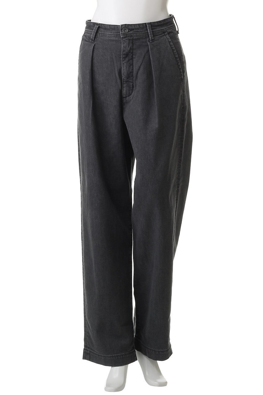 【ヤヌーク/YANUK】のタックパンツ 人気、トレンドファッション・服の通販 founy(ファニー) 　ファッション　Fashion　レディースファッション　Fashion for Women　パンツ　Pants & Trousers　デニムパンツ・ジーンズ・美脚デニム　Denim Jeans & Pants　スウェット / スエット　Sweatshirt, Sweatwear　デニム　Denim, Jeans Material　ドレープ　Drape, Draping Fabric　ビンテージ　Vintage, Retro Style　ファブリック　Fabric, Textile　新作・新入荷　New Arrivals / New In　other-2|ID: prp329100004664865 ipo3291000000033744440
