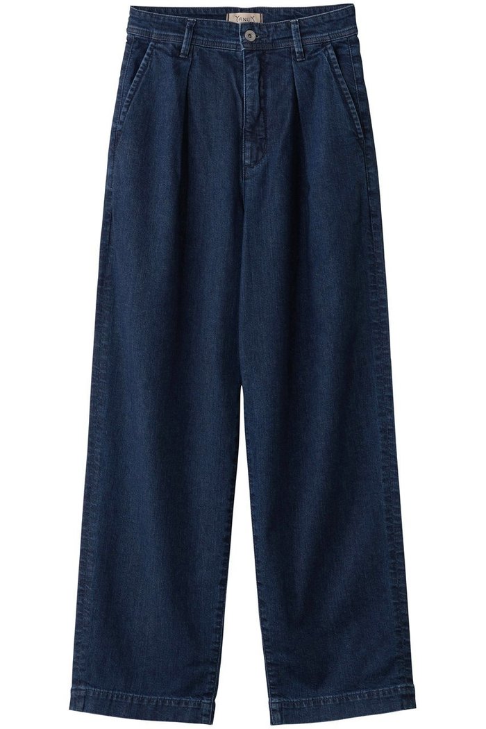 【ヤヌーク/YANUK】のタックパンツ インテリア・キッズ・メンズ・レディースファッション・服の通販 founy(ファニー) https://founy.com/ ファッション Fashion レディースファッション Fashion for Women パンツ Pants & Trousers デニムパンツ・ジーンズ・美脚デニム Denim Jeans & Pants シンプル Simple, Minimal デニム Denim, Jeans Material トレンド Trend, Trending Now ドレープ Drape, Draping Fabric ファブリック Fabric, Textile 新作・新入荷 New Arrivals / New In |ID: prp329100004664867 ipo3291000000033744448