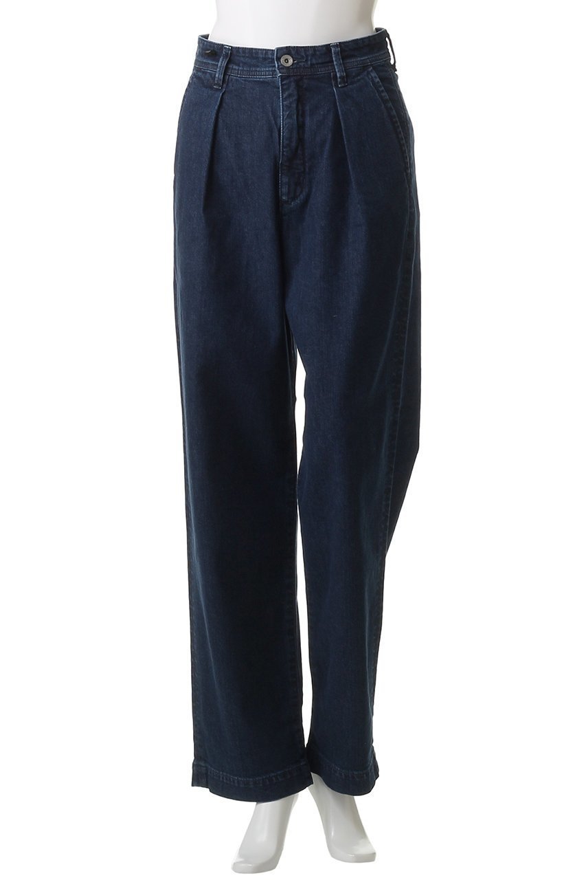 【ヤヌーク/YANUK】のタックパンツ 人気、トレンドファッション・服の通販 founy(ファニー) 　ファッション　Fashion　レディースファッション　Fashion for Women　パンツ　Pants & Trousers　デニムパンツ・ジーンズ・美脚デニム　Denim Jeans & Pants　シンプル　Simple, Minimal　デニム　Denim, Jeans Material　トレンド　Trend, Trending Now　ドレープ　Drape, Draping Fabric　ファブリック　Fabric, Textile　新作・新入荷　New Arrivals / New In　other-2|ID: prp329100004664867 ipo3291000000033744450