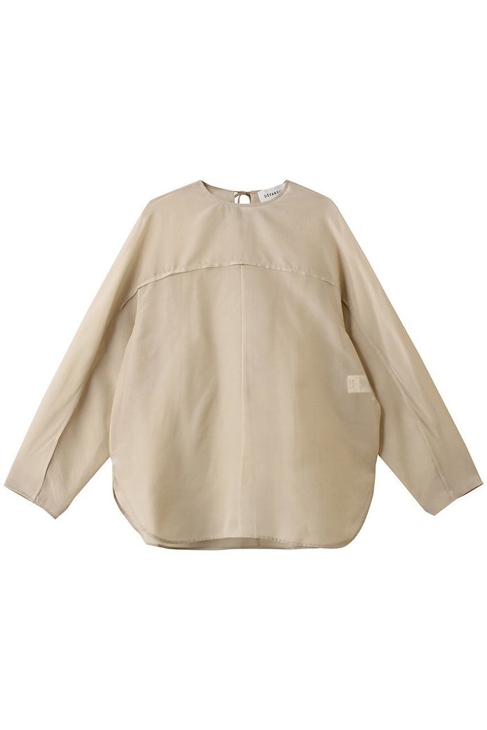【デパリエ/DEPAREILLE】のシルクオーガンジーブラウス インテリア・キッズ・メンズ・レディースファッション・服の通販 founy(ファニー) https://founy.com/ ファッション Fashion レディースファッション Fashion for Women トップス・カットソー Cut & Sew Tops シャツ・ブラウス・オフィスカジュアル Elegant Blouses & Button-Ups オーガンジー Organza Fabric シルク Silk, 100% Silk スリーブ Sleeve, Long Sleeve / Short Sleeve ドレープ Drape, Draping Fabric ボトム Bottoms, Lower Wear リラックス Relax, Relaxed Fit ロング Long, Long-Length エレガント 上品 Elegant |ID: prp329100004664872 ipo3291000000035784142