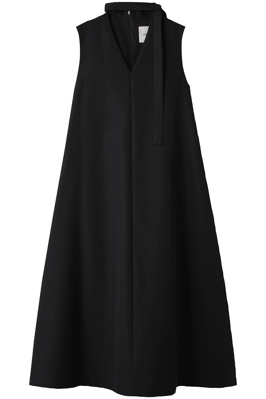 【デパリエ/DEPAREILLE】のDOSEKIN チョーカースリーブレスドレス インテリア・キッズ・メンズ・レディースファッション・服の通販 founy(ファニー) 　ファッション　Fashion　レディースファッション　Fashion for Women　ワンピース　Dresses　フォーマル・パーティードレス・結婚式用ドレス　Elegant & Casual Dresses　チュニック　Tunic Tops & Dresses　エレガント 上品　Elegant　チュニック　Tunic, Long Top　チョーカー　Tulle, Mesh Fabric　ドレス　Dress, One-Piece　パーティ　Party, Party Style　ロング　Long, Long-Length　新作・新入荷　New Arrivals / New In　ブラック|ID: prp329100004664875 ipo3291000000033744502