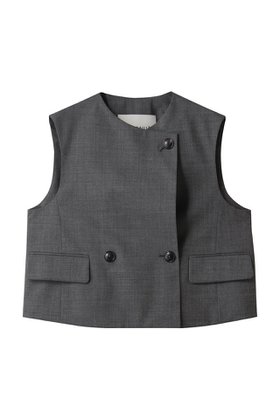 【デパリエ/DEPAREILLE】 トロピカルウールジレ人気、トレンドファッション・服の通販 founy(ファニー) ファッション Fashion レディースファッション Fashion for Women アウター Coat / Outerwear Collection レディースジャケット・軽アウター Jackets インナー Innerwear コンパクト Compact, Small Size シンプル Simple, Minimal ジャケット Jacket, Outerwear ベスト Vest, Waistcoat 新作・新入荷 New Arrivals / New In |ID:prp329100004664877