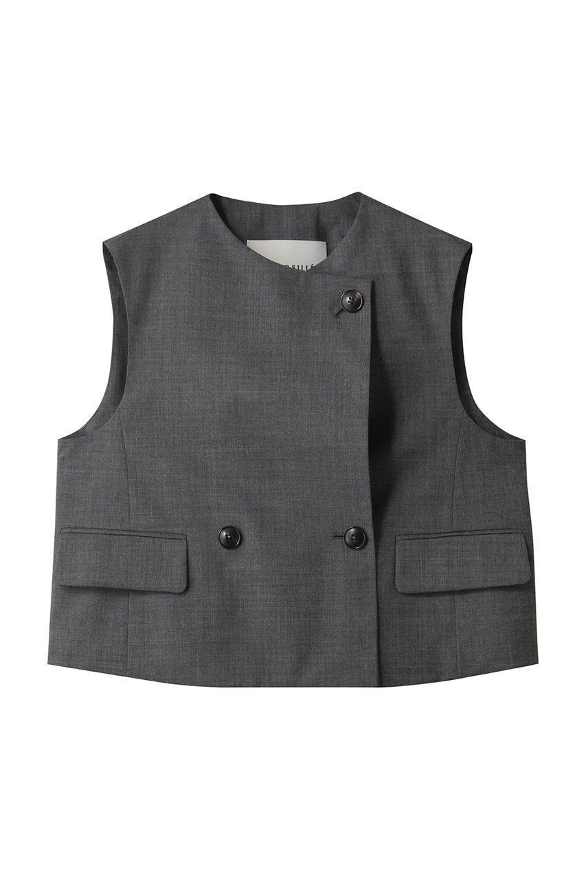 【デパリエ/DEPAREILLE】のトロピカルウールジレ 人気、トレンドファッション・服の通販 founy(ファニー) 　ファッション　Fashion　レディースファッション　Fashion for Women　アウター　Coat / Outerwear Collection　レディースジャケット・軽アウター　Jackets　インナー　Innerwear　コンパクト　Compact, Small Size　シンプル　Simple, Minimal　ジャケット　Jacket, Outerwear　ベスト　Vest, Waistcoat　新作・新入荷　New Arrivals / New In　 other-1|ID: prp329100004664877 ipo3291000000033744511